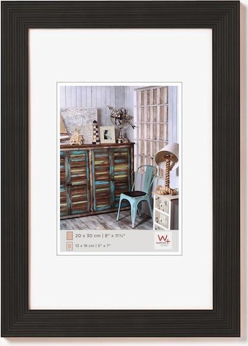 Walther Design Houten Fotolijst Grada Zwart - 50x70