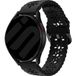 Strap-it Coros Bracelet de silicone avec relief Apex 42mm (noir)