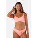 Barts Cimazy zalmroze high waist bikinibroekje