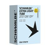 Schwalbe Fietsbinnenband SV19L-EL EXTRA Light 54/75-584/622 IB Zwart 60 mm