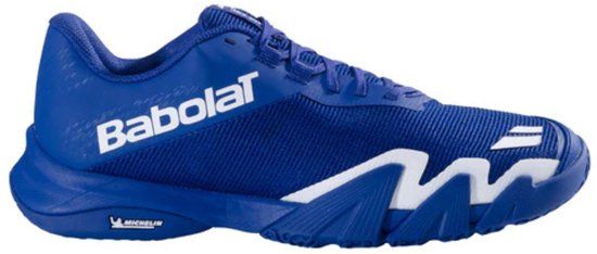 Babolat Jet Viva Padel Schoenen Marine Bluekleur Synthetisch Volwassenen Tapijt