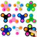 Icecat Set de 10 Fidget Spinners avec Pop Bubbels pour Enfants et Adultes