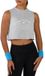 Reebok Lux Cropped Graphic T-shirt sans manches Gris S Femme