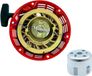 Honda Démarreur à rappel + cloche de démarrage pour moteur 5,5-6,5 ch, type GP160 GP200, numéro de pièce 28400-ZDK-003
