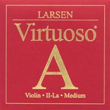 Larsen Virtuoso A aluminium, meervezelig nylon medium vioolsnaren