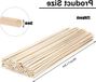 OEM Bol Ronde houten stokjes - 250 stuks, 300 mm