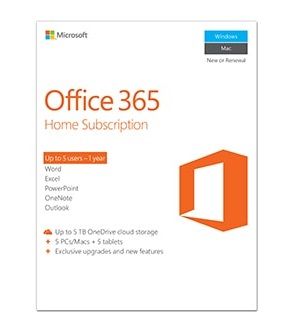 Microsoft 365 Home - 1 jaar - Nederlands