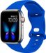 Strap-it Classic Siliconen bandje - Blauw - Geschikt voor Apple Watch 38/40/41/42mm