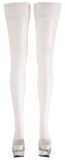 Cottelli Collection Verleidelijke witte hold ups Maat 4