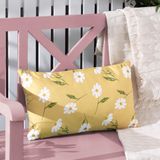 Wylder Nature Madeliefjes Rechthoekig Bloemen Polyester Gevuld Outdoor Kussen