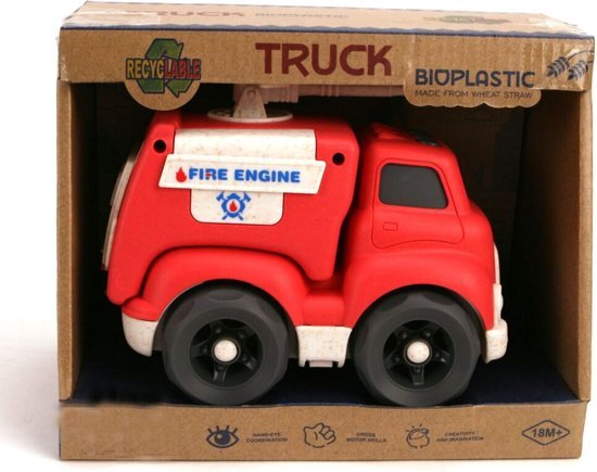 Bioplastic Brandweerwagen