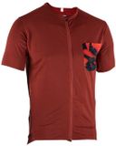 Leatt Trail 3.0 Korte Mouw Enduro Trui Rood XS Man