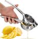 Unyqoos® Presse-agrumes Manuel - Acier Inoxydable - Citron Citron Vert - 22 cm - Argent