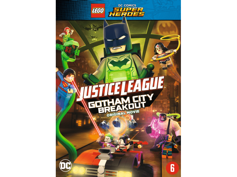 Warner Home Video Lego: DC Super Heroes: Justice League: Gotham City Breakout DVD