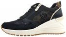 Marco Tozzi chaussures femme chaussures à lacets sportives noir loisir