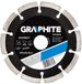 Graphite - Diamantzaagblad - 125mm - Segment - Laser Gelast