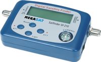 Megasat SF 210 - Sattelietzoeker - digitale display - dempingregelaar