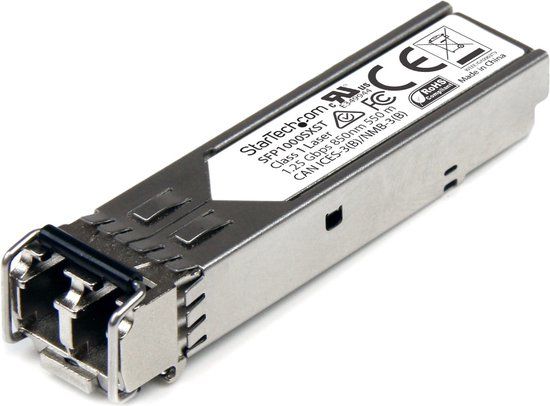 StarTech SFP1000SXST - SFP Module - 1000BASE-SX - Zilver