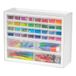 IRIS USA Opbergkast met 36 laden voor knutselen, schroeven, hardware, kunst, kleine onderdelen, moeren en bouten, gereedschap, scrapbooking en knutselen, wit