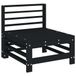 Banc de jardin bois massif pin noir