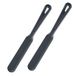 Westmark 2 pannenkoekenspatels, hittebestendig tot 270 °C, PPA, lengte: elk 33 cm, Gentle Plus, zwart, 286622E5