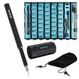 Cecotec PrecissionGyro 300 Infinity Handschroevendraaier, precisieset, 128-delig, meerdere bits inbegrepen, etui, geïntegreerde magnetiseerder