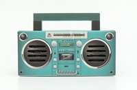 GPO BRONXAQUA - Draagbare Bluetooth Speaker - Blauw