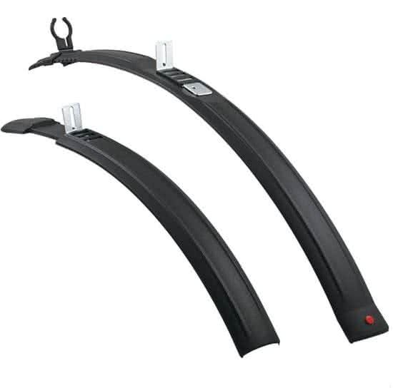 Hebie Spatbordset 26 Inch Zwart Atb Insteek Voor V Brakes N