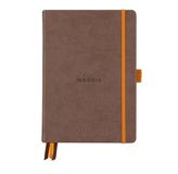 Rhodia Goalboek hardcover - Chocolade - Dotted Ivoor papier - A5 - 90 gram - 224 vellen