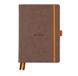 Rhodia Goalboek hardcover - Chocolade - Dotted Ivoor papier - A5 - 90 gram - 224 vellen