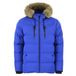Peak Mountain Waterdichte donsjack Canory Blauw Maat L