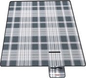 SONGMICS Grote picknickdeken 300 x 200 cm - camping en strand deken waterdicht opvouwbaar grijs-wit GCM006G03