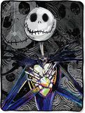 Disney 's The Nightmare Before Christmas, "Dark Creep" Micro Raschel Throw deken, 46 "x 60", Multi Color