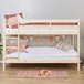 Hoppekids ECO Comfort Stapelbed - 90x200 cm - Natuurlijk Hout