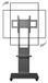 Support TV sur roulettes - Pied TV mobile - Convient aux téléviseurs de 81–165 cm - VESA 600 x 400 mm - Charge max. 40 kg - Métal - Montage fixe