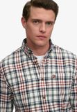 Superdry Katoenen Lumberjack Overhemd met Lange Mouwen Heren Oregon ruit wit XXXL