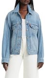 Levi's 90s Spijkerjas Blauw L Vrouw