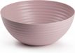 Plasticforte Serveerschaal/saladeschaal - D25 x H10.5 cm - kunststof - Oudroze