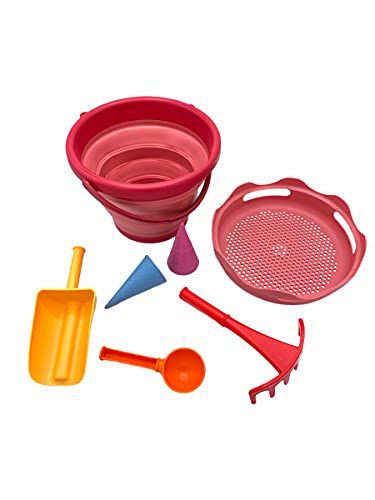 Schildkröt Funsports Turtle 970245 zandspeelgoedset, rood