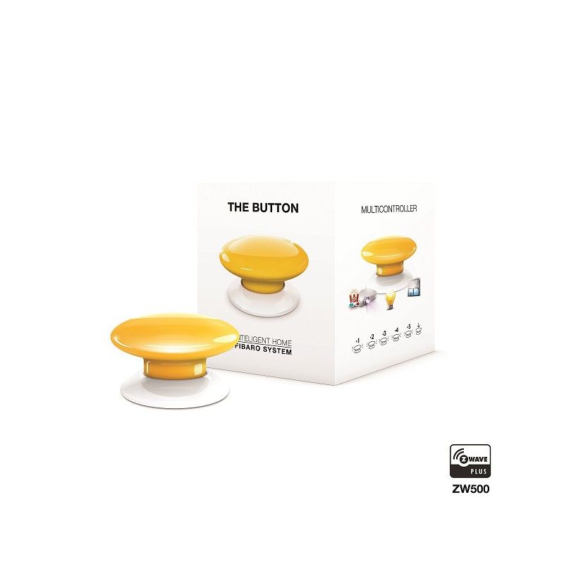 Fibaro The Button - Geel