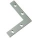Merriway BH00054 vlakke hoekreparatiebeugels BZP, 50 mm (2 inch) - 15 stuks