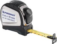 Promat/Tecwerk Rolbandmaat | lengte 8 m breedte 25 mm mm/cm | EG II 2C automatic