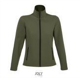 SOL'S Women's Softshell Zip Jacket Race L838 - Army - L