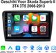Junsun Android 15 Autoradio Convient pour Skoda Superb II 3T4 3T5 2008-2013 Accessoires, 2GB+64GB, CarPlay sans fil & Android Auto, DAB+, Système de navigation GPS, Bluetooth, Commande au volant, WiFi, Écran tactile IPS 10 pouces, DSP, Processeur Quad-core