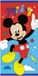Disney Mickey Mouse Serviette de bain en microfibre - Drap de plage - 70 x 140 cm