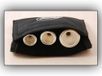 Mondstuktas voor trompetten, stabiele opbergtas voor maximaal 3 mondstukken voor blikblaasinstrumenten