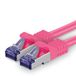1aTTack.de Cat.7 netwerkkabel 3,0 m - Magenta