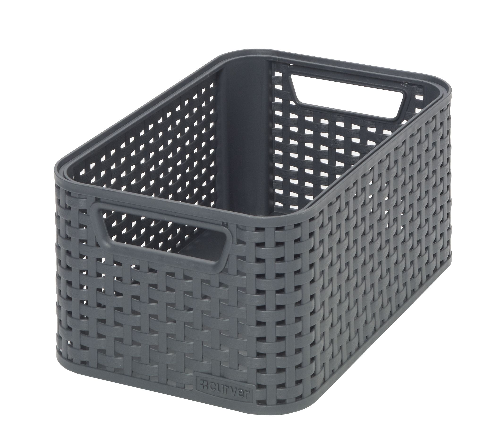 Curver Style Opbergmandje - Rotan Grijs - S