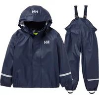 Helly Hansen Kinderen Unisex K Bergen 2.0 Pu Regenset, Marine, 4