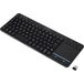 Renkforce RF-WLTKB-300 Toetsenbord Draadloos QWERTZ, Duits Zwart Geïntegreerd touchpad
